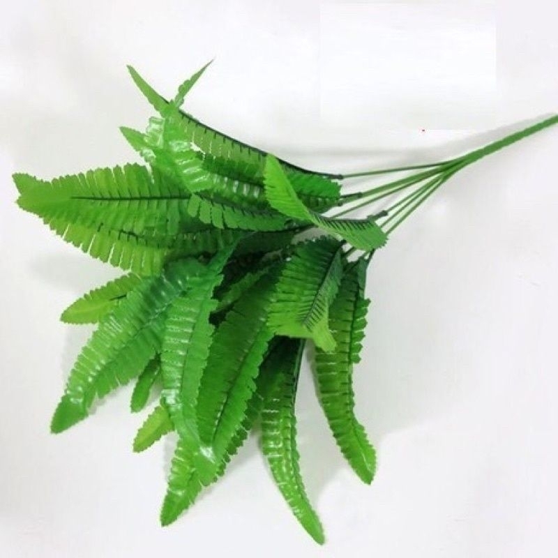 Cụm dương xỉ,cây giả cắm trang trí