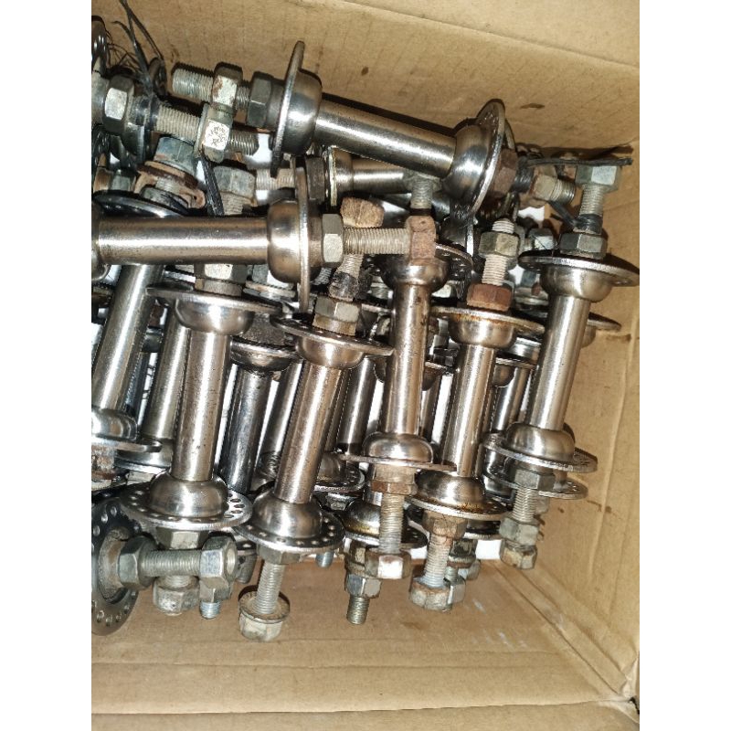 đùm may ơ trước xe đạp nhật bãi thép 36 lỗ