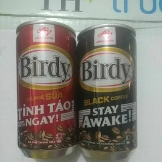 Combo 3 lon Cà phê birdy 170ml
