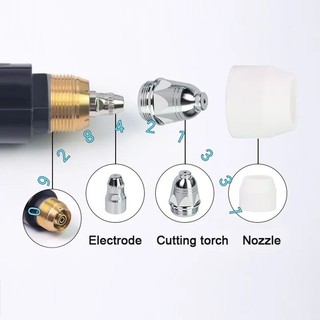 Tay cắt plasma - Mõ cắt plasma P120 thẳng và cong Hàn Quốc - Tay cắt P80. chất lượng cao