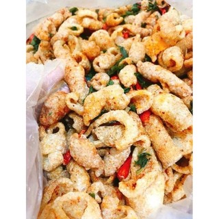 1kg da heo chiên giòn lá chanh