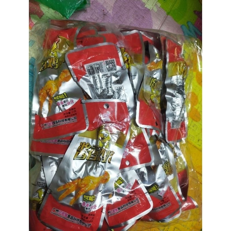 Sỉ bịch 30chiếc chân gà Tứ Xuyên 32g/ chiếc