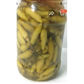 500gram ớt trái tươi ướp muối, thơm ngon