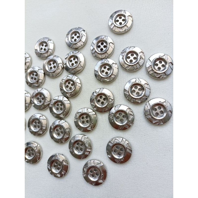 GÓI 10 NÚT BẠC SIZE 2.1cm