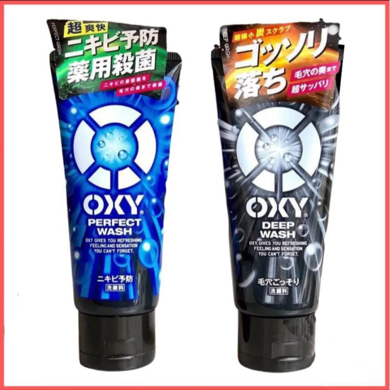 Sửa Rửa Mặt OXY DEEP WASH Nội Địa Nhật Bản 130gr dành cho nam