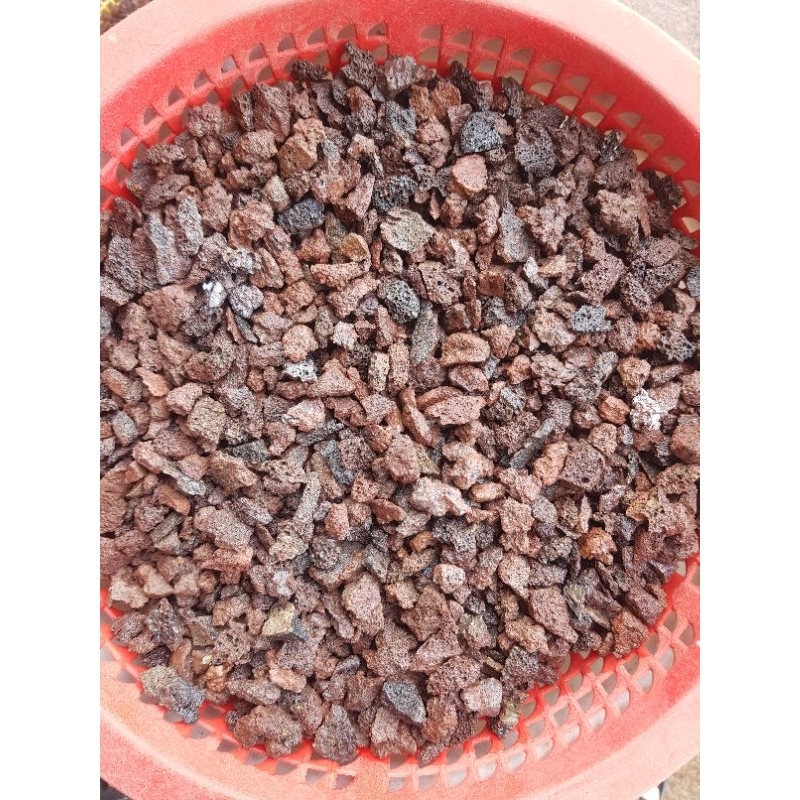 Nham thạch nhỏ loại to bằng ngón tay cái đổ xuống bao 1 kg- tặng thêm kg