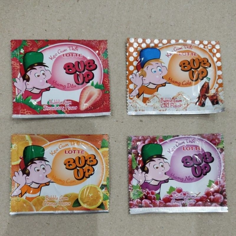 Kẹo Gum Thổi Bub Up Lotte Lẻ 1 Cái