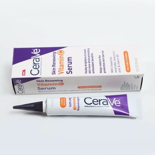 Tinh chất sáng da mờ thâm Cerave Skin Renewing 10% Pure Vitamin C Serum
