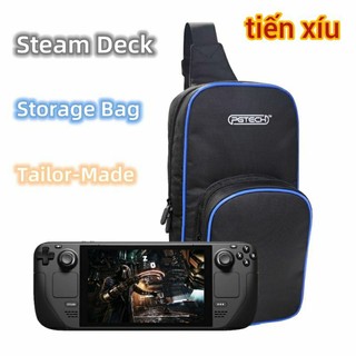 Túi đeo chéo SteamDeck hãng PGtech mã GP-825 đựng full đồ cả tay cầm lẫn dock sạc steamdeck Balo SD Nintendo Switch cũ
