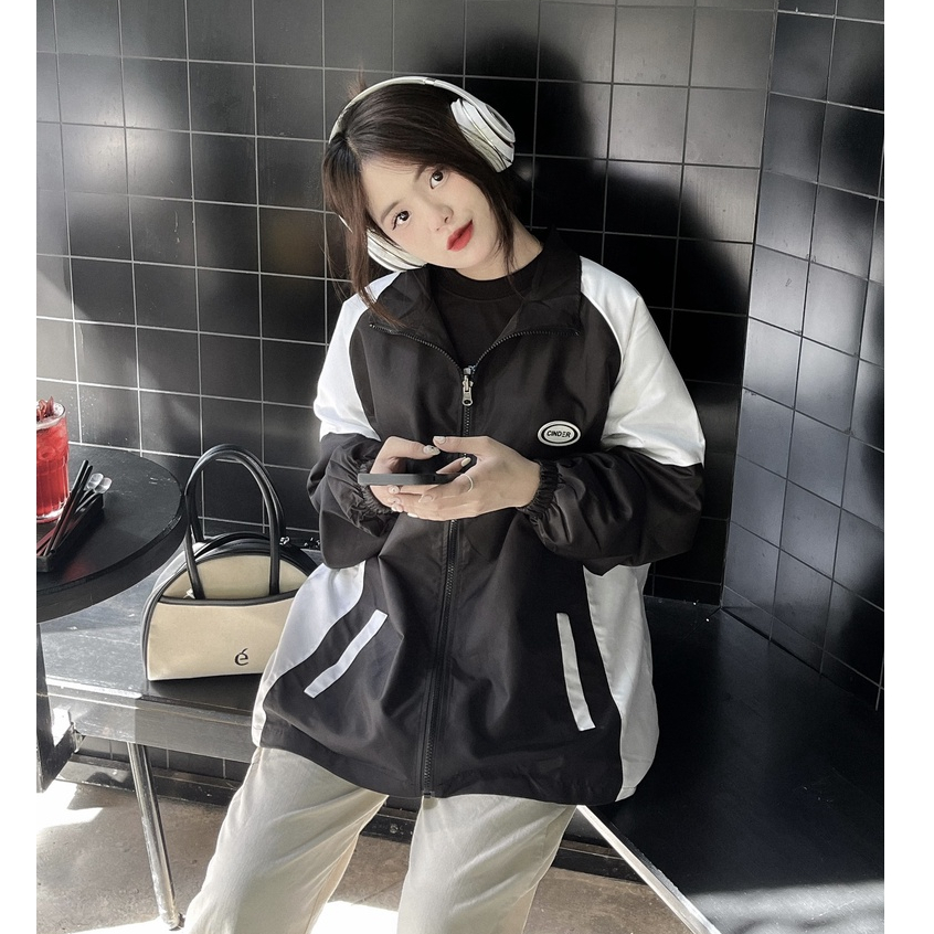Áo Khoác Nam Nữ Local Brand Chính Hãng Cinder Jacket Enjoy, Áo Khoác Dù Form Rộng Unisex Thêu Cao Cấp