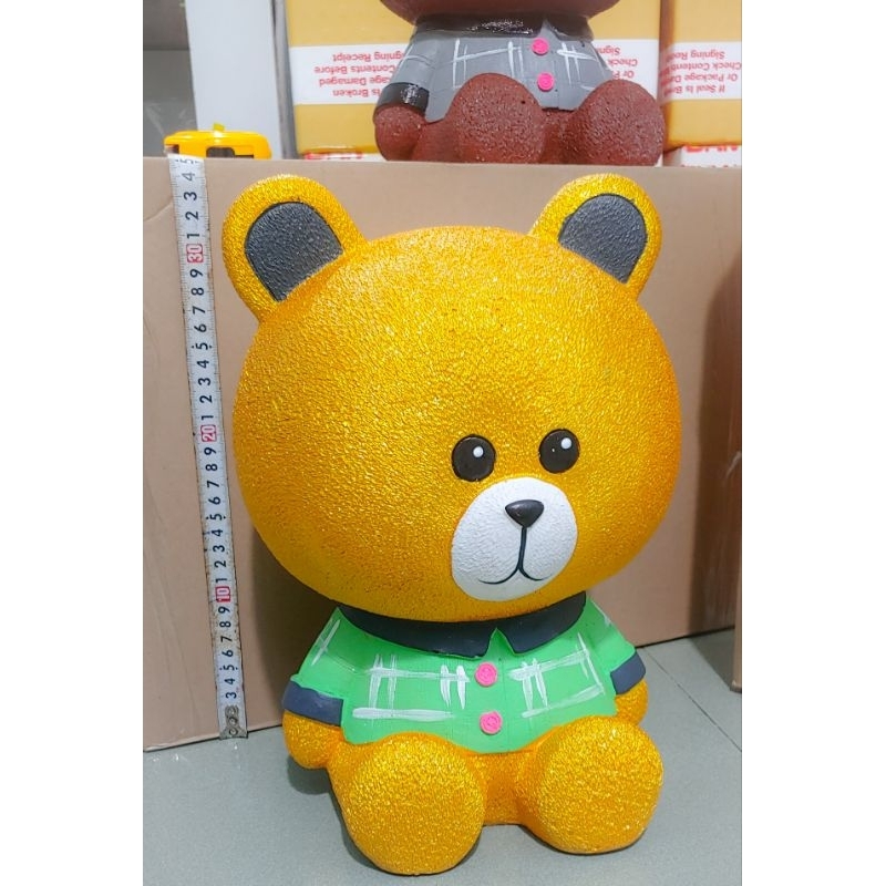 Gấu tiết kiệm tiền khổng lồ cao 35cm