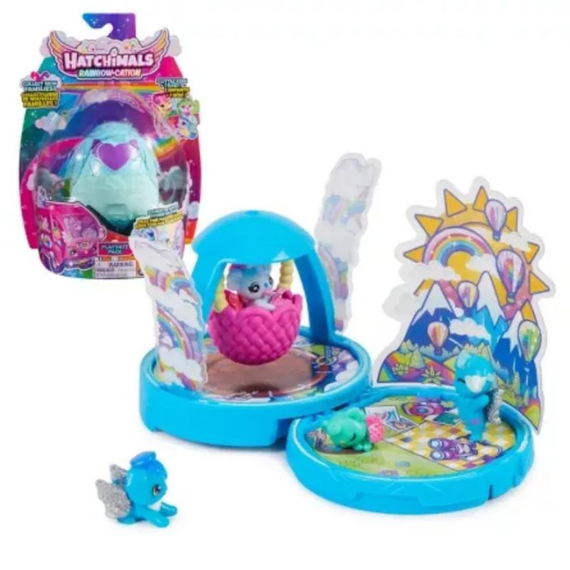 Đồ chơi Hatchimals Rainbow-cation với 4 nhân vật và 2 phụ kiện