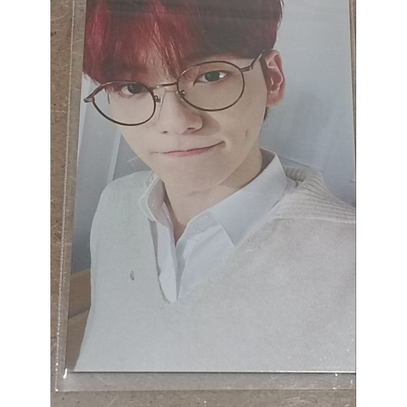 Thẻ ảnh photocard txt soobin má lúm đeo kính đẹp trai MBS 2022 official card chính hãng