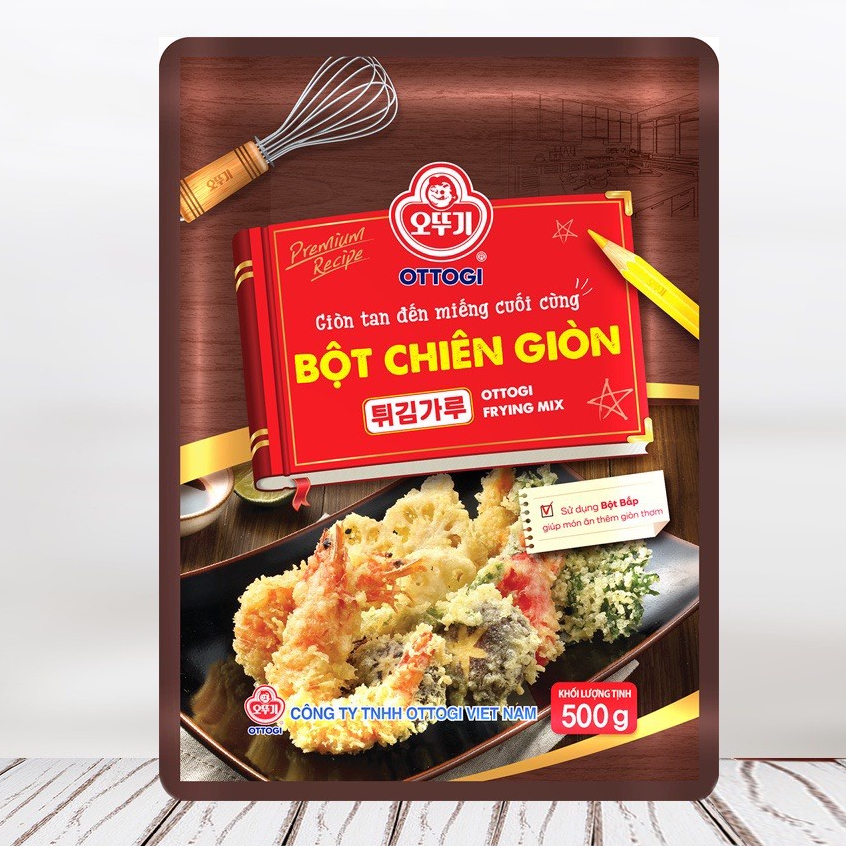 BỘT CHIÊN GIÒN OTTOGI GÓI 500G