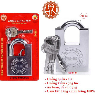 KHÓA CHỐNG CẮT VIỆT TIỆP 502 SIZE TRUNG