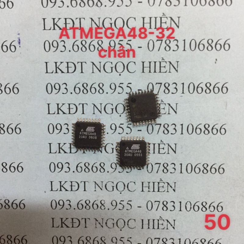 IC dánn ATMEGA48 ( 32 chân )