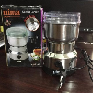Máy xay cà phê, tiêu, bột, ngũ cốc đa năng nima japan 8300 150w