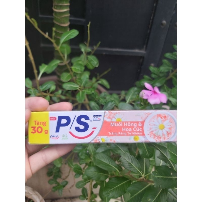 30g Kem đánh răng P S Trà xanh Baking Soda Muối hồng than hoạt tính