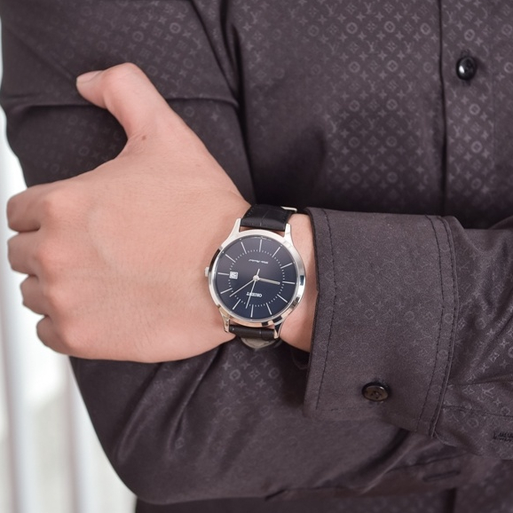 Đồng hồ nam Orient Watch Contemporary RF-QD000 máy pin mặt kính cường lực chống xước dây da đeo tay cao cấp chính hãng
