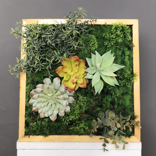 Tranh cây trang trí size 30cm x 30cm - Tranh cây An Thịnh Decor