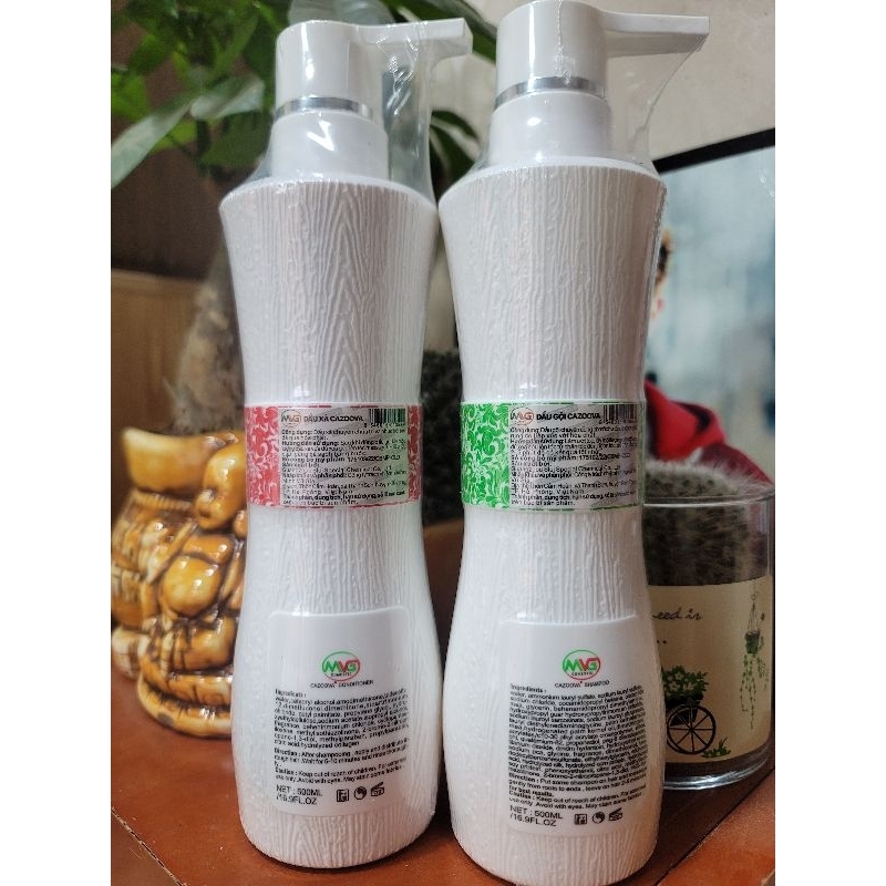 Dầu Cặp Cao Cấp Cazoova (cặp 500ml x 2)