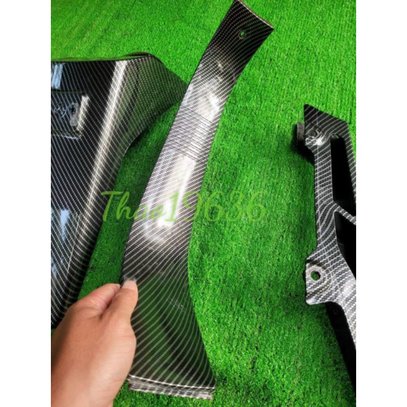 Full nhựa nhám Xipo - Satria 2000 sơn Carbon