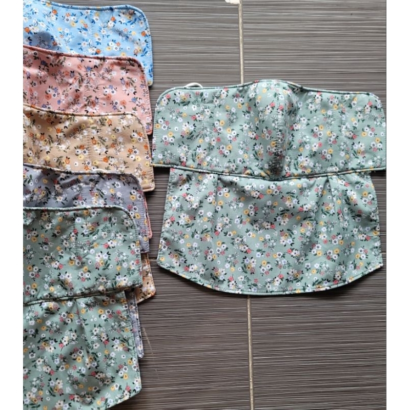 Khẩu trang yếm vải lanh mát mịn