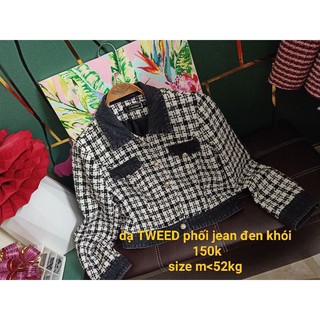 áo dạ tweet  màu tím