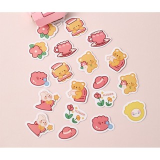 Hộp 40 hình dán sticker trang trí