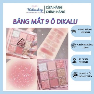 Phấn mắt nhũ 9 ô dikalu coco venus