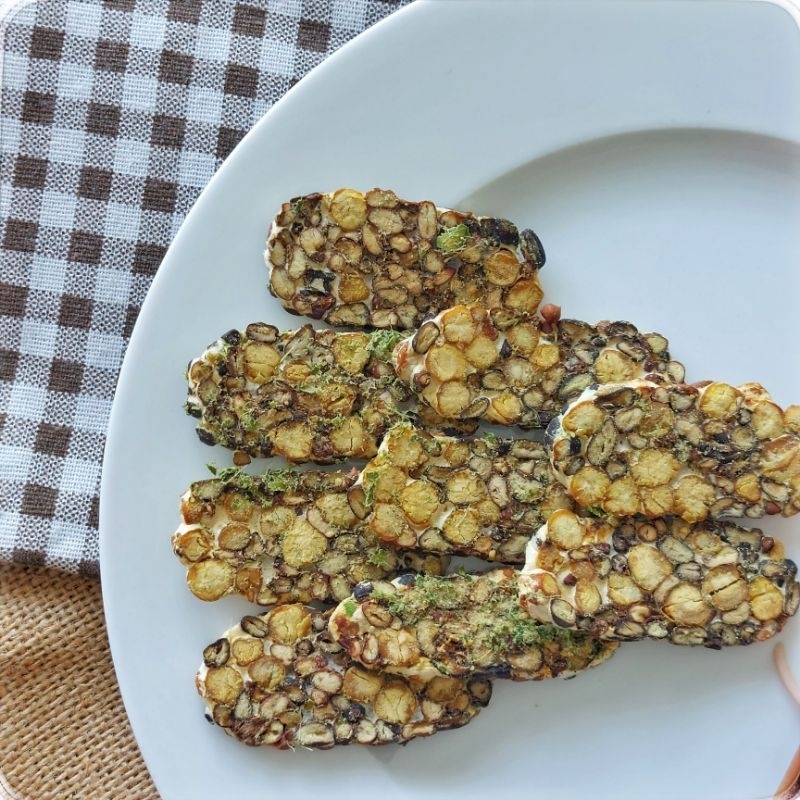 Tempeh snack vị lá chanh 100gr