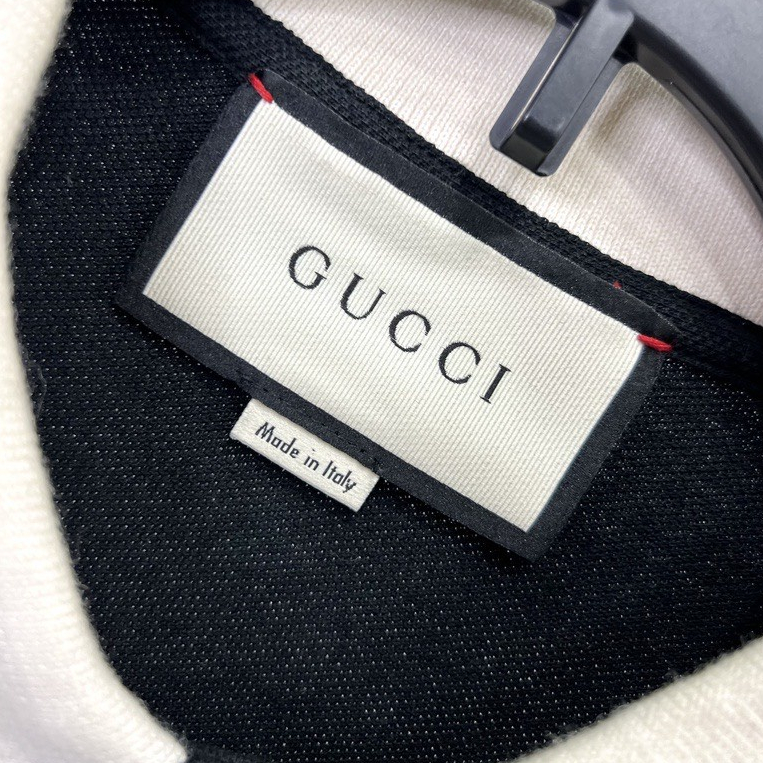 ẢNH THẬT - Áo Polo Gucci Embroidered VNXK - ÁO PHÔNG CÓ CỔ NAM NỮ HÀNG XUẤT DƯ FULLTAG