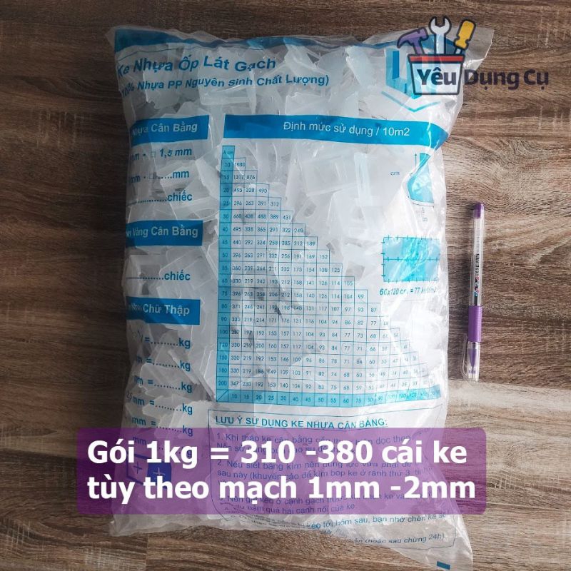 Ke nêm cân bằng lát gạch