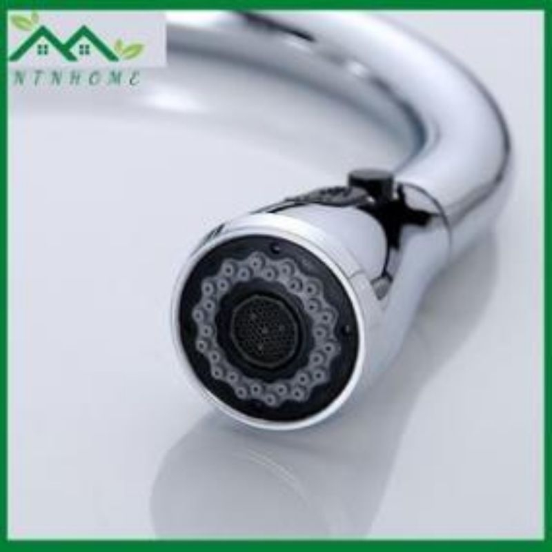 Vòi rửa bát nóng lạnh inox 304 cao cấp SKYLER VRB25 dây rút tại vòi tiện dụng - tặng dây cấp inox