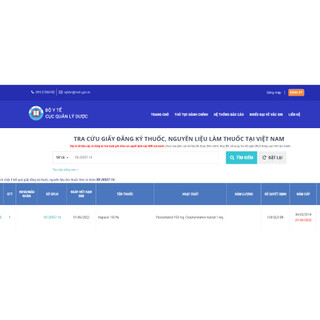 Hạ sốt Hapacol 150mg DHG