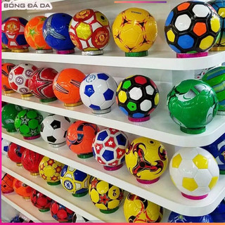 Bóng nhựa - bóng hơi 3d cho bé. banh nhựa banh da - bóng đá 2 lớp dầy dặn bền chống nước laliga