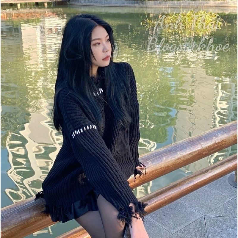 Áo Len Dệt Kim Kiểu Dành Cho Nam Nữ