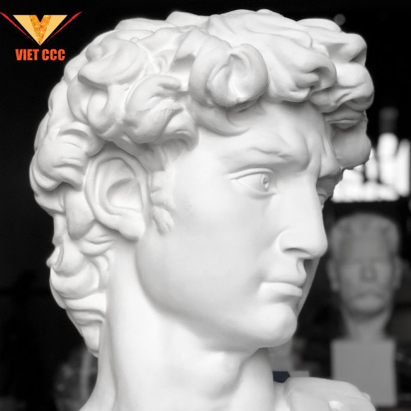 Tượng thạch cao DAVID 60cm