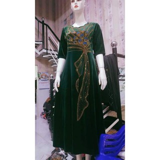 đầm dạ hội nhung