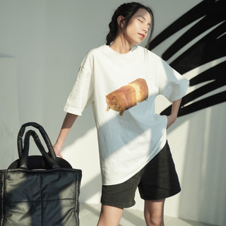 Áo thun oversize Cat Toast TKP166 LOLLIE STUDIO
