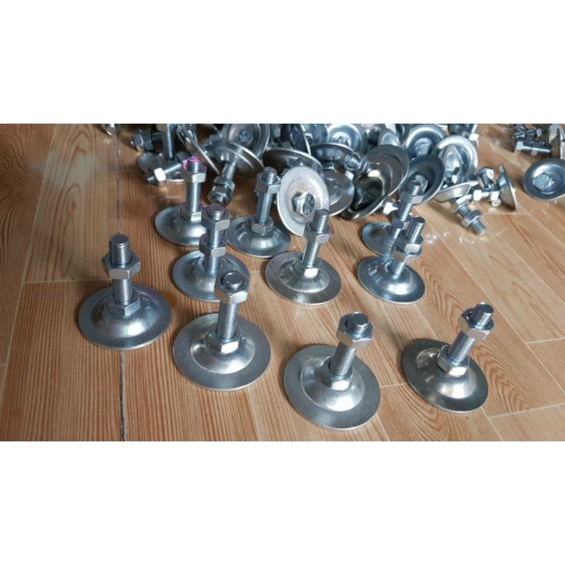 Chân tăng chỉnh phi 60 ty ren m12