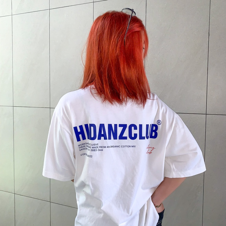 Áo thun Unisex tay lỡ cotton local brand HIDANZ - Club SS1