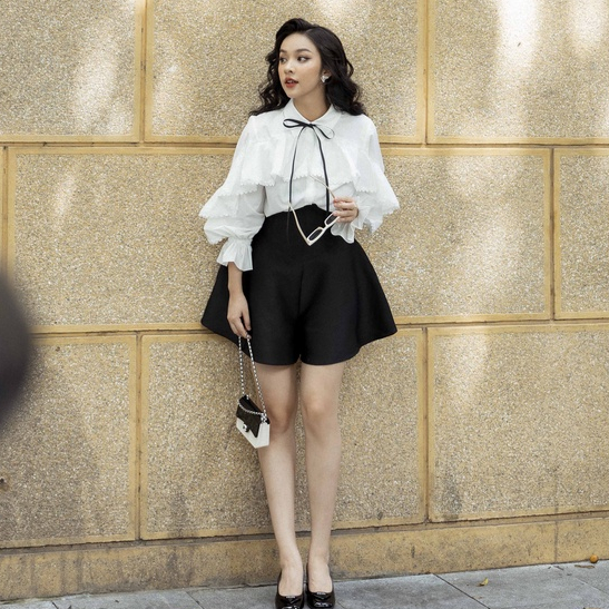 Quần đùi eo giả corset Chillgals hàng thiết kế QU-001