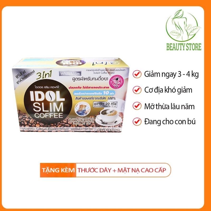Cà Phê Giảm Cân Idol Slim Coffee Thái Lan 3 in1