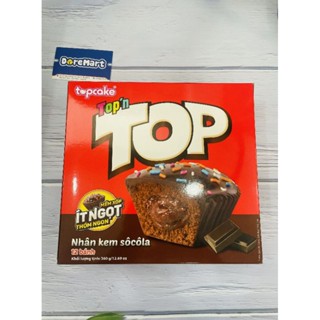 Bánh Cupcake Top vị socola 12 cái 360gr