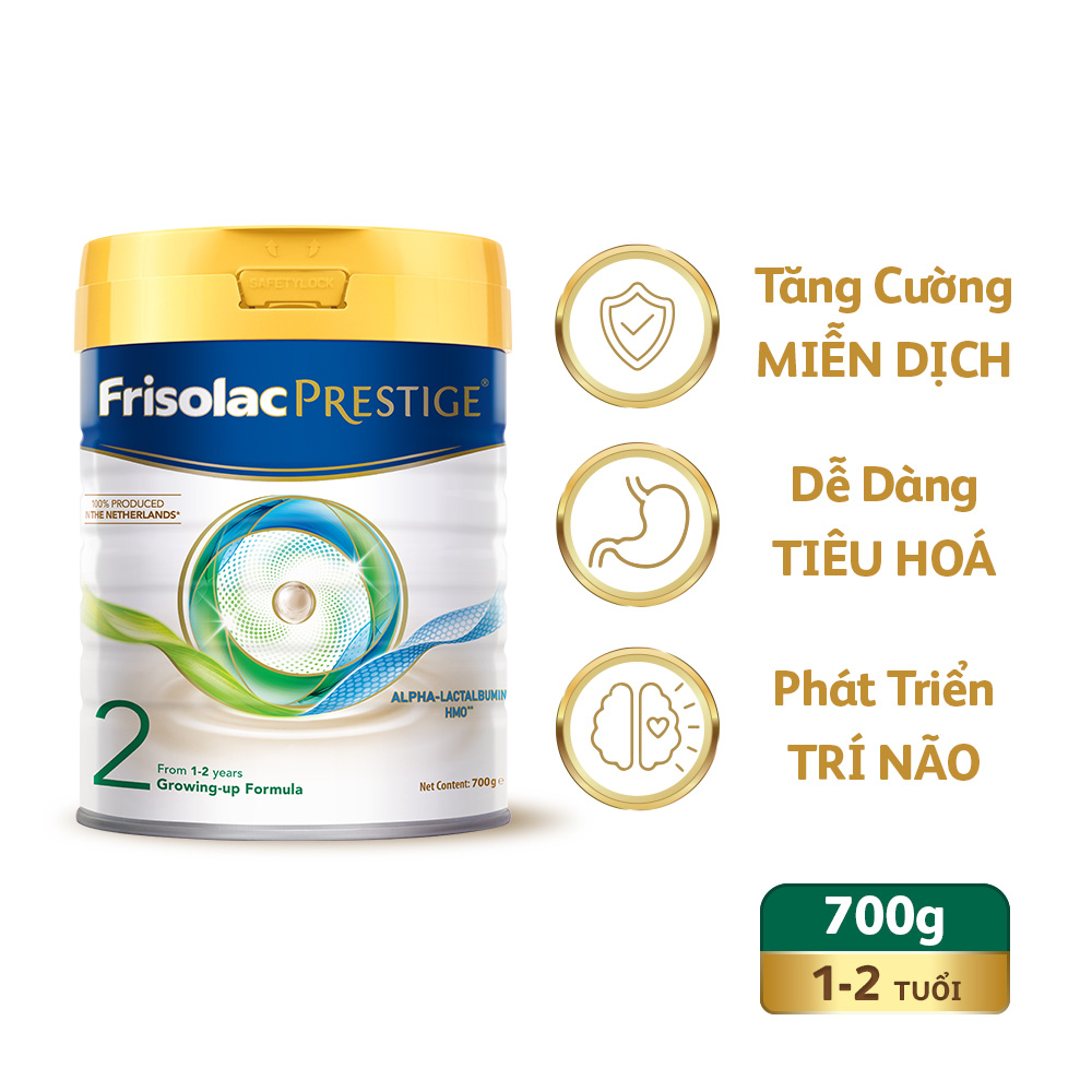 Sữa Dinh Dưỡng Công Thức Frisolac Prestige 2 700g (Dành cho trẻ từ 1-2 tuổi)