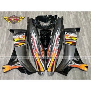 Dàn áo sirius xám ghi đen tem Lửa Y15ZR (Xem mô tả)