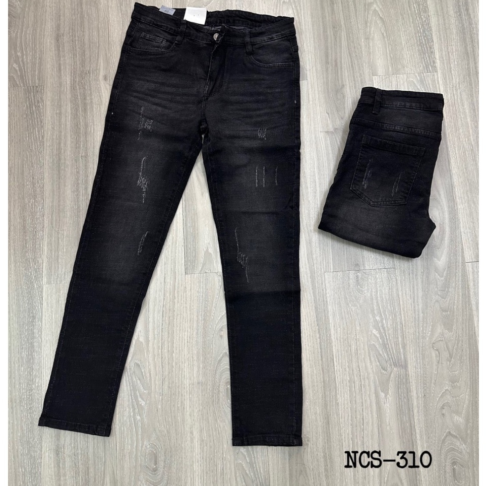 Quần jean nam_quần bò nam mèo cào mẫu mới szie 28-34