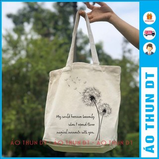 Túi vải đi siêu thị - Bồ công anh