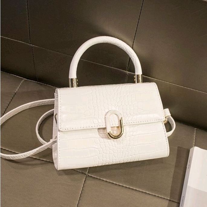 Túi xách nữ đeo chéo cầm tay quai xách tròn đi chơi , dự tiệc size 21 TCT 6861